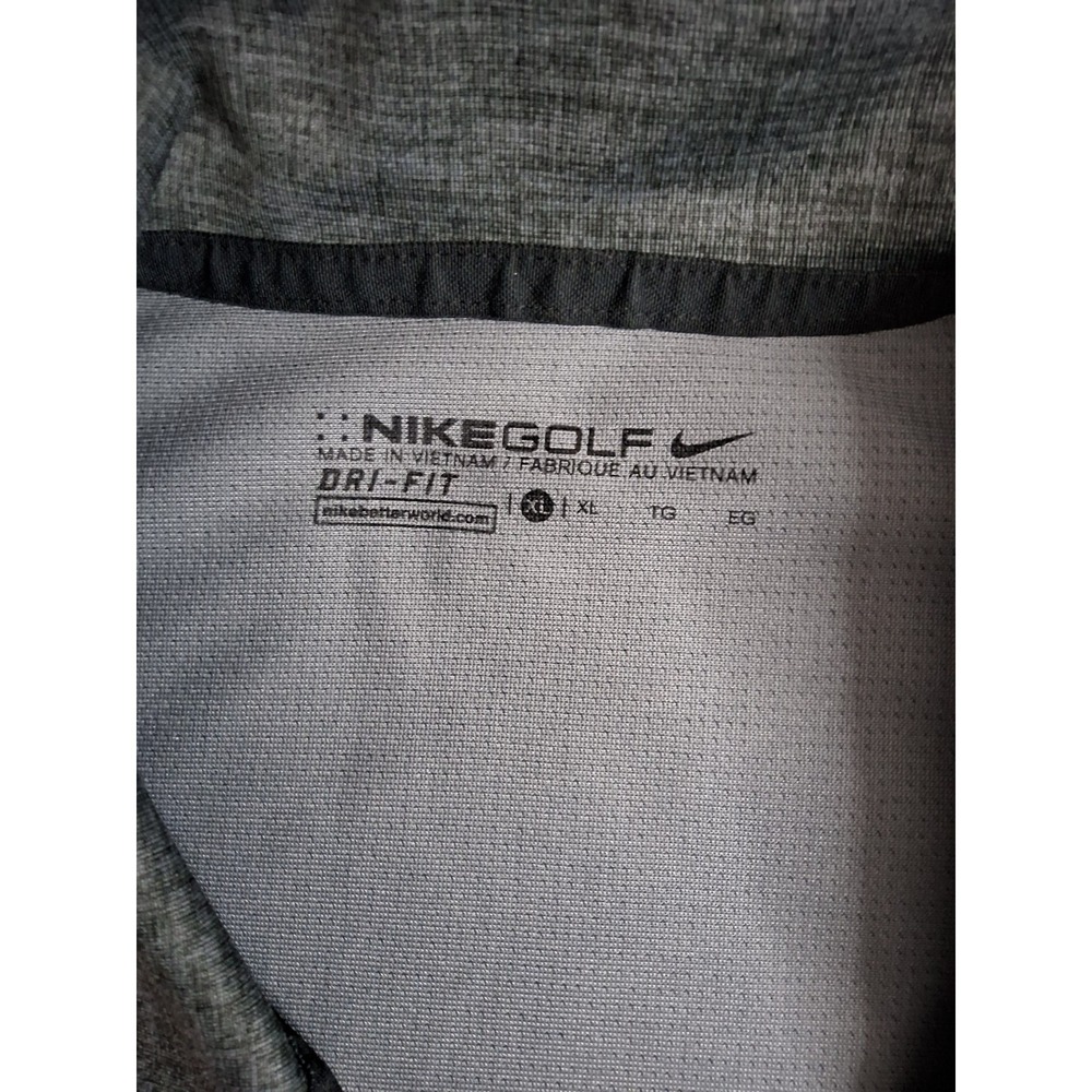 Mens Nike Golf Polo XL Dri Fit Gray Conn Creek Napa Valley Winery - Picture 4 of 11